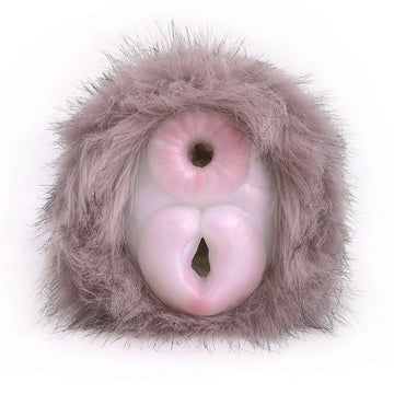 Double Anal Vaginal Plush Fantasy Animal Rabbit Pussy