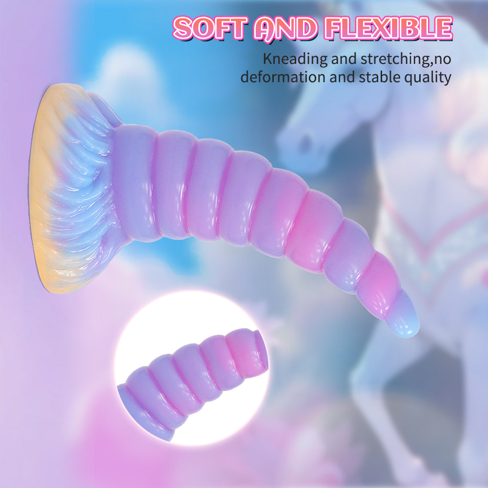 Unicorn Light Up Fantasy Anal Dildos