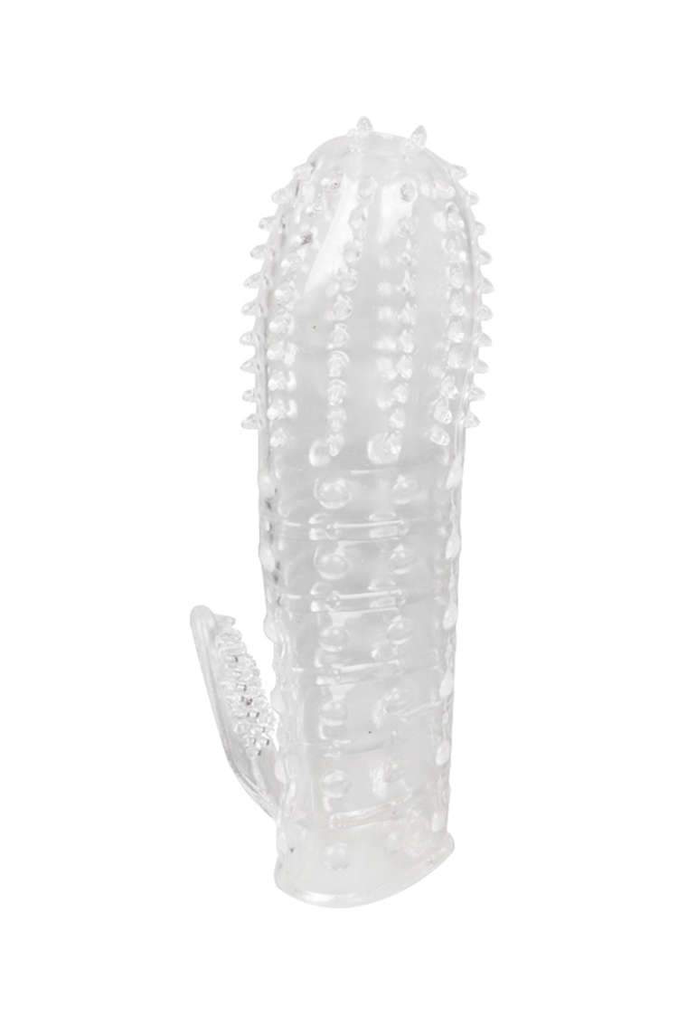 Mizzzee Super Stretchy Textured Penis Sleeve Kit Transparent /
