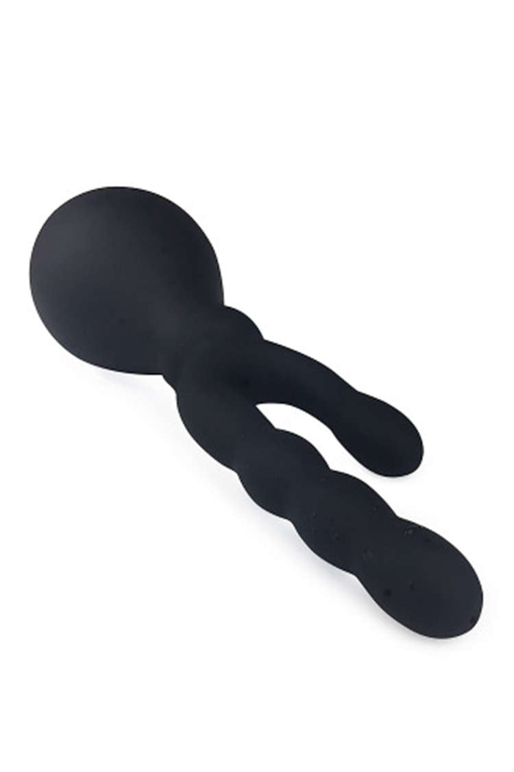 Silicone Vagina Anal Cleaner Douches Black