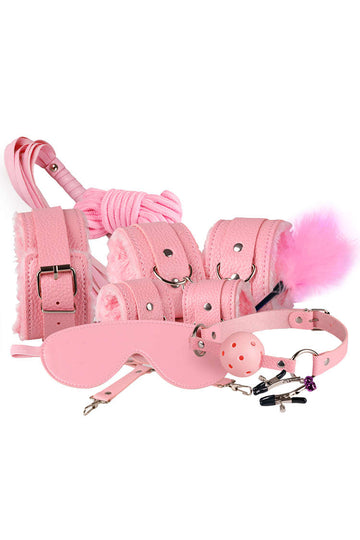 Bed Bondage Slave Training Full Bondage Kit