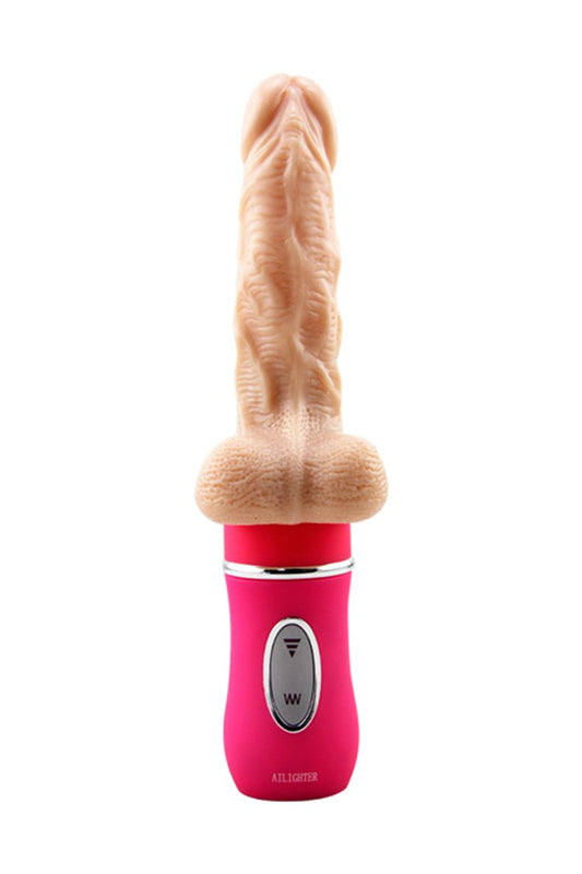 Luxury Realistic Thrusting Dildo Vibrator 7 Inch