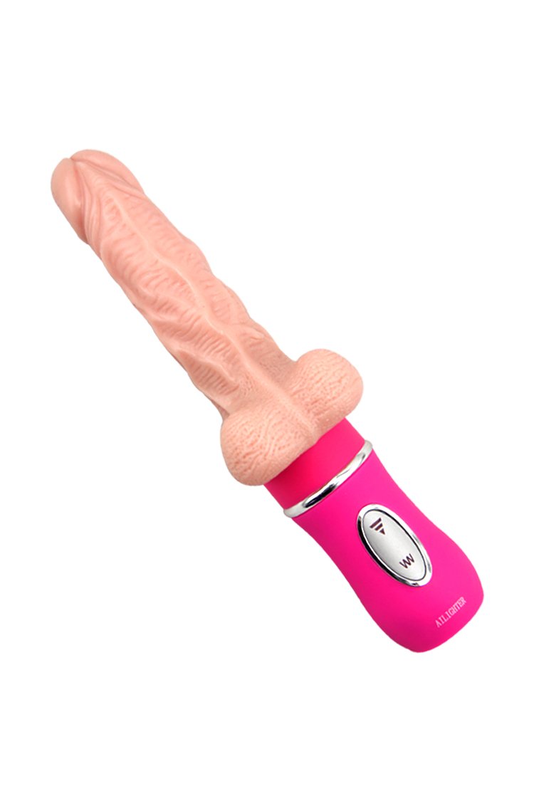 Luxury Realistic Thrusting Dildo Vibrator 7 Inch