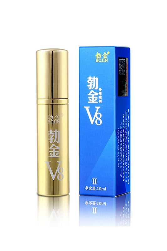 V8 Mens Delay Spray Decrease Penis Sensitivity Climax Control Lasting Longer 10Ml