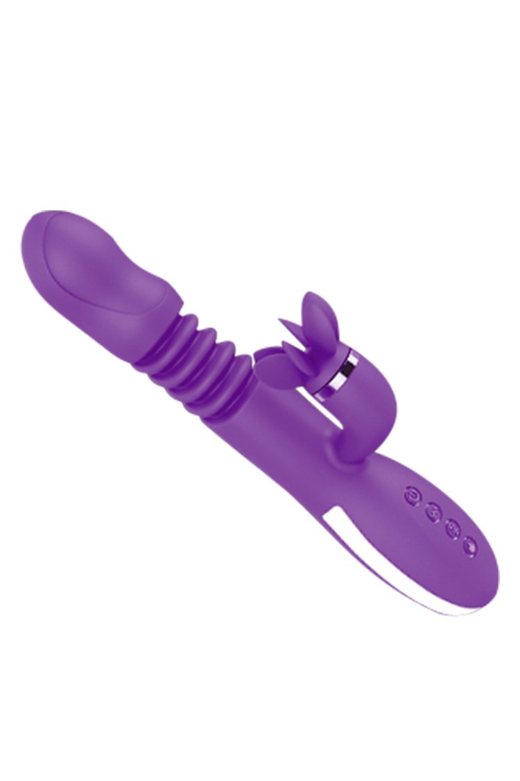 Intelligent Heating Thrusting Pulsating Rechargeable Rabbit Vibrator