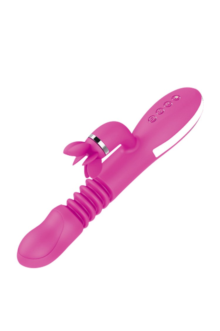 Intelligent Heating Thrusting Pulsating Rechargeable Rabbit Vibrator