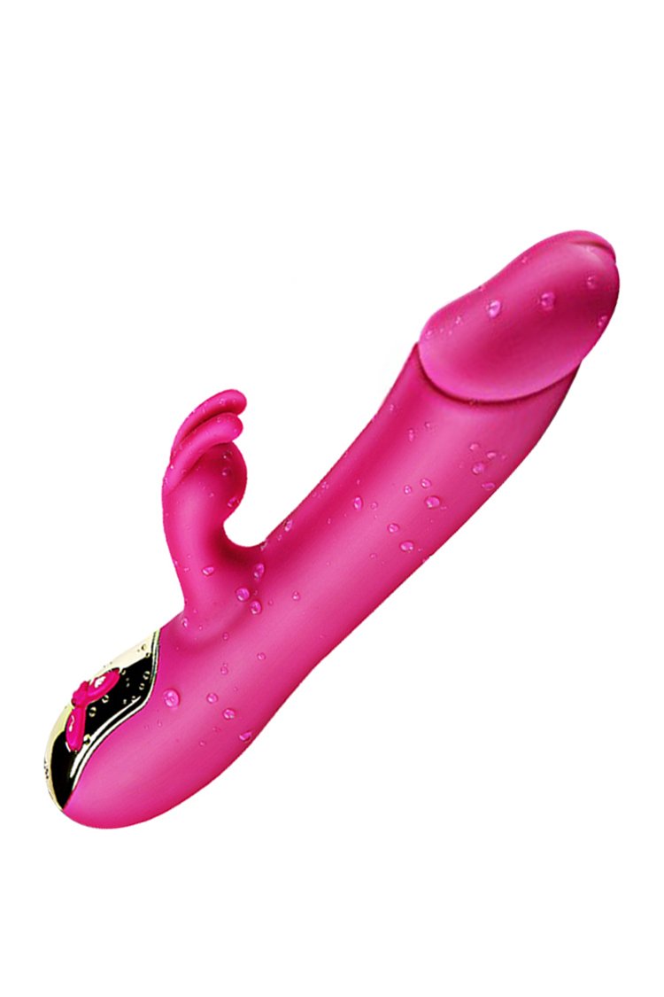 Mizzzee Warming Auto Thrusting Rabbit Vibrator