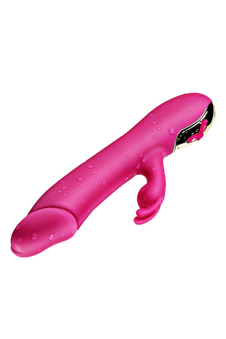 Mizzzee Warming Auto Thrusting Rabbit Vibrator