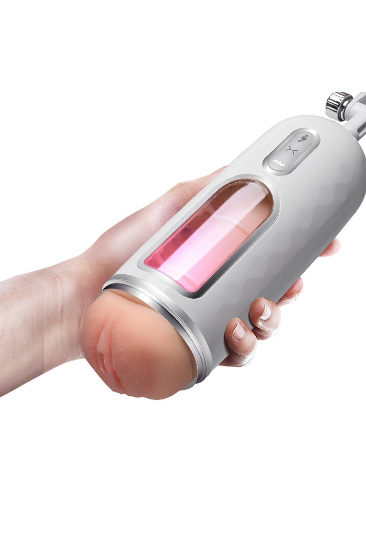 Luxury Hands Free Rechargeable Male Masturbator Cup