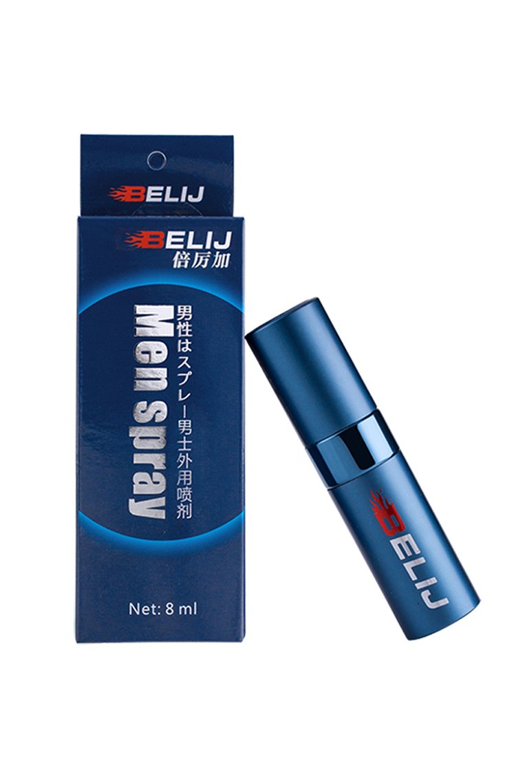 Belij Mens Delay Spray Desensitize Penis Last Longer Pleasure Time In Bed 8Ml