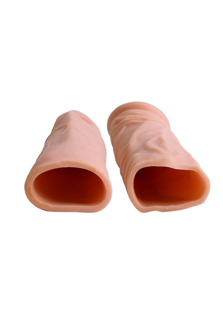 Waterproof Reusable Stretchy Realistic Penis Sleeve