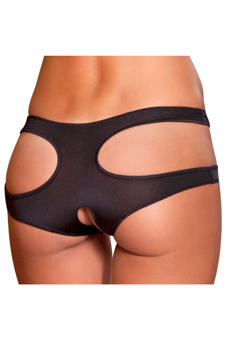 Plus Size Sexy Crotchless Panties