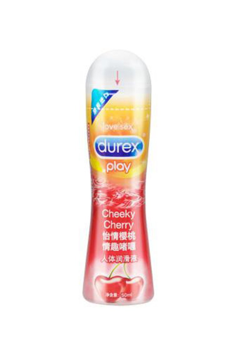 Durex Play Water-Based Lubricant Warming Lubes 1.69Oz Cherry Flavoured