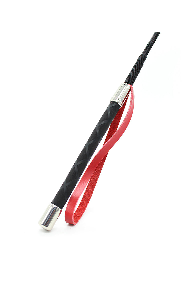 Red Heart Shaped Rebound Riding Crop