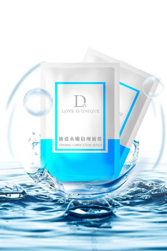 Duai Travel-Sized Water Based Lube Cube Lubricant Sachets 0.3Oz Water-Based