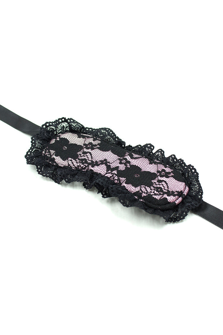 Lace Handcuffs with Blindfold
