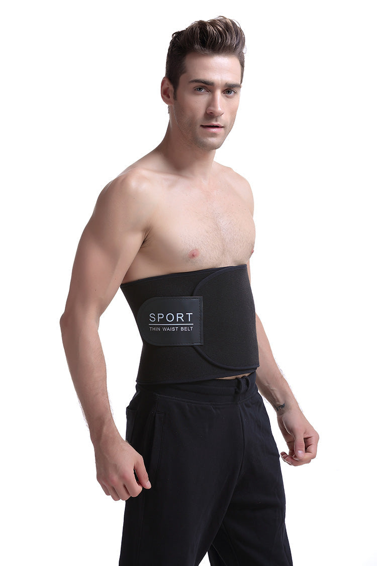 Core Support, Sweat Boost, Adjustable Fit — Waist Training Belt