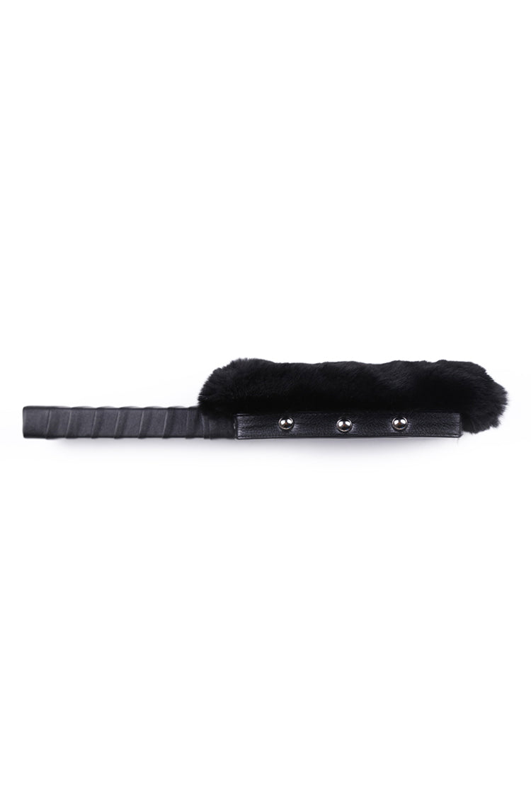 Plush PU Leather Paddle