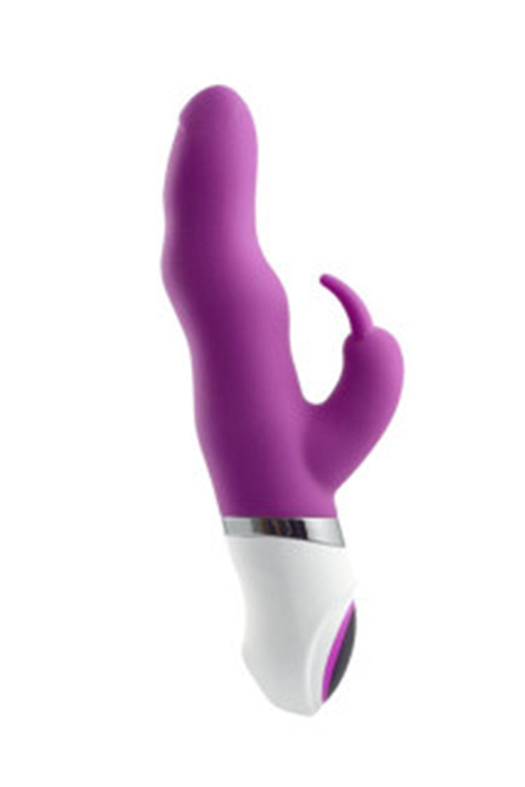 Easylovel 40 Heating Ultra-Quiet Rechargeable Rabbit Vibrator Purple