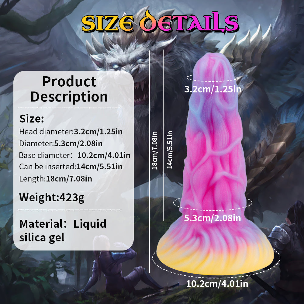 Monster Thick Cock Fantasy Anal Dildo