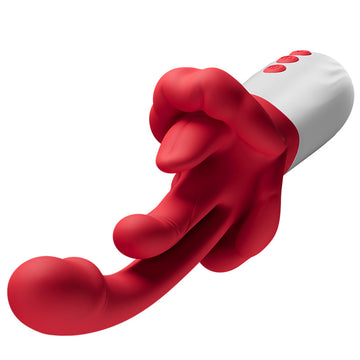 Swinging Tongue Licking Vibrator Rabbit Sex Toys