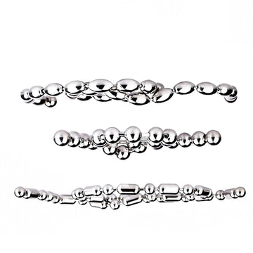 Beaded Chain Stainless Steel Custom Penis Plug