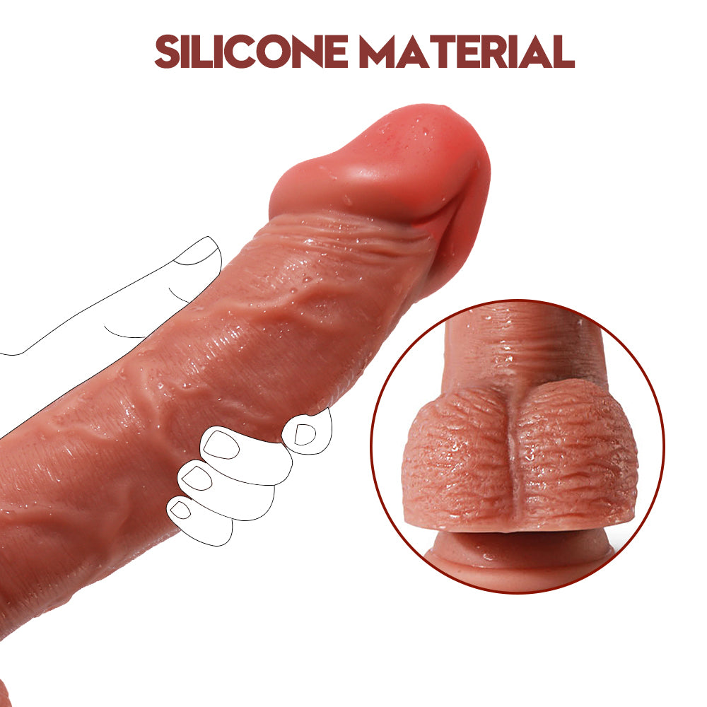 Liquid Silicone 8 Inch Dildo