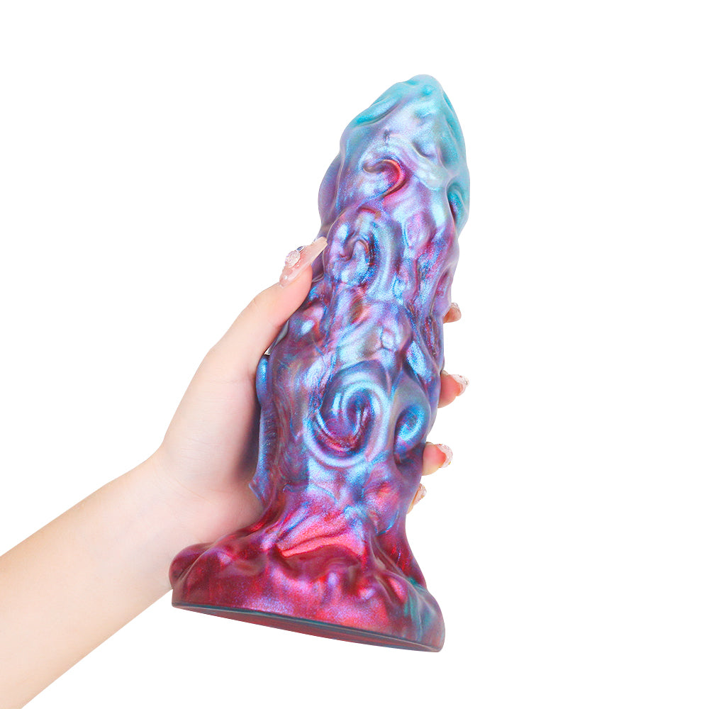 Fantasy Textured Silicone Monsters Dildo