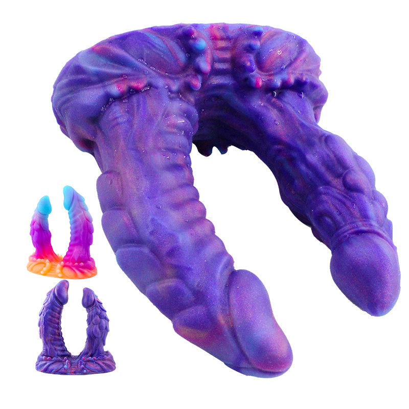 7 Inch Monster Fantasy Double Penetration Dildo