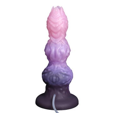 Egg Alien Knot Textured Ejaculating Dildo