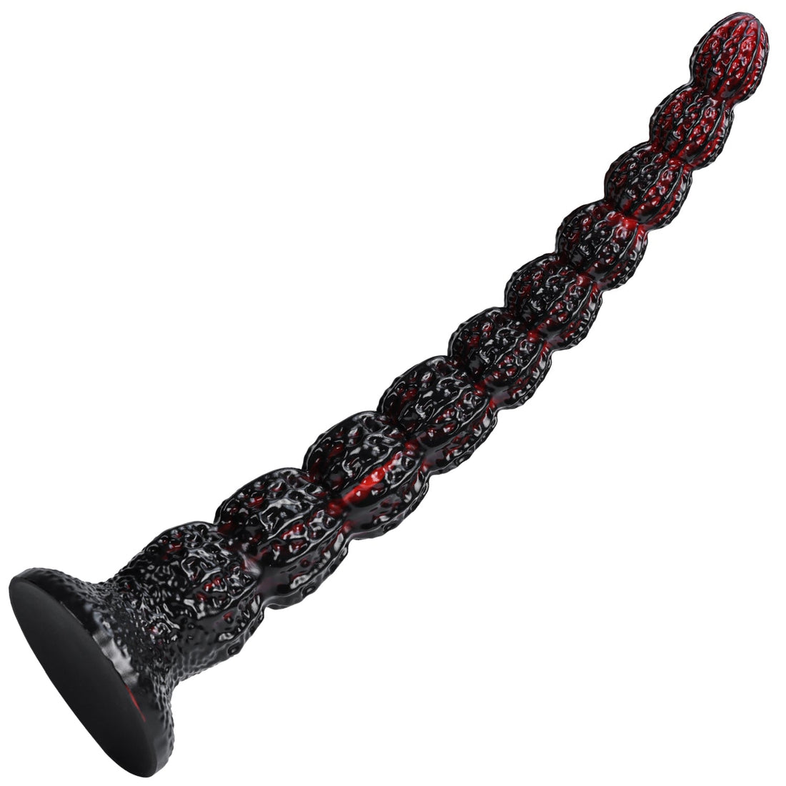 Long Monster Soft Silicone Beads Anal Dildo