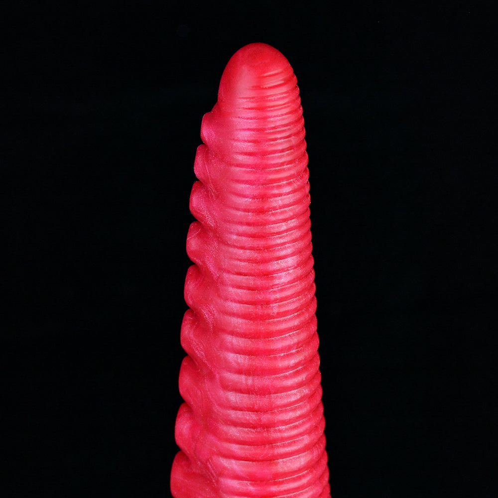 17 Inch Extra Long Red Monster Tentacle Dildo