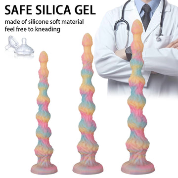 Glowing Devil Tentacle Long Anal Dildo