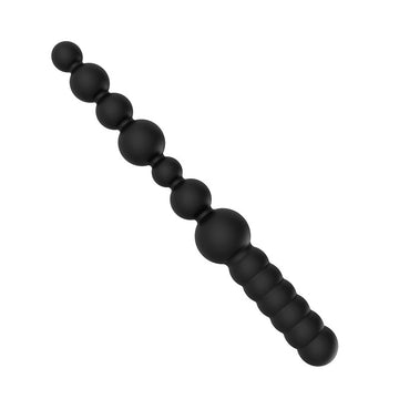 13 inch Double Ended Dildo with Anal Beads