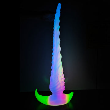 Luminous Anal plug Fantasy Long Tentacle Dildo