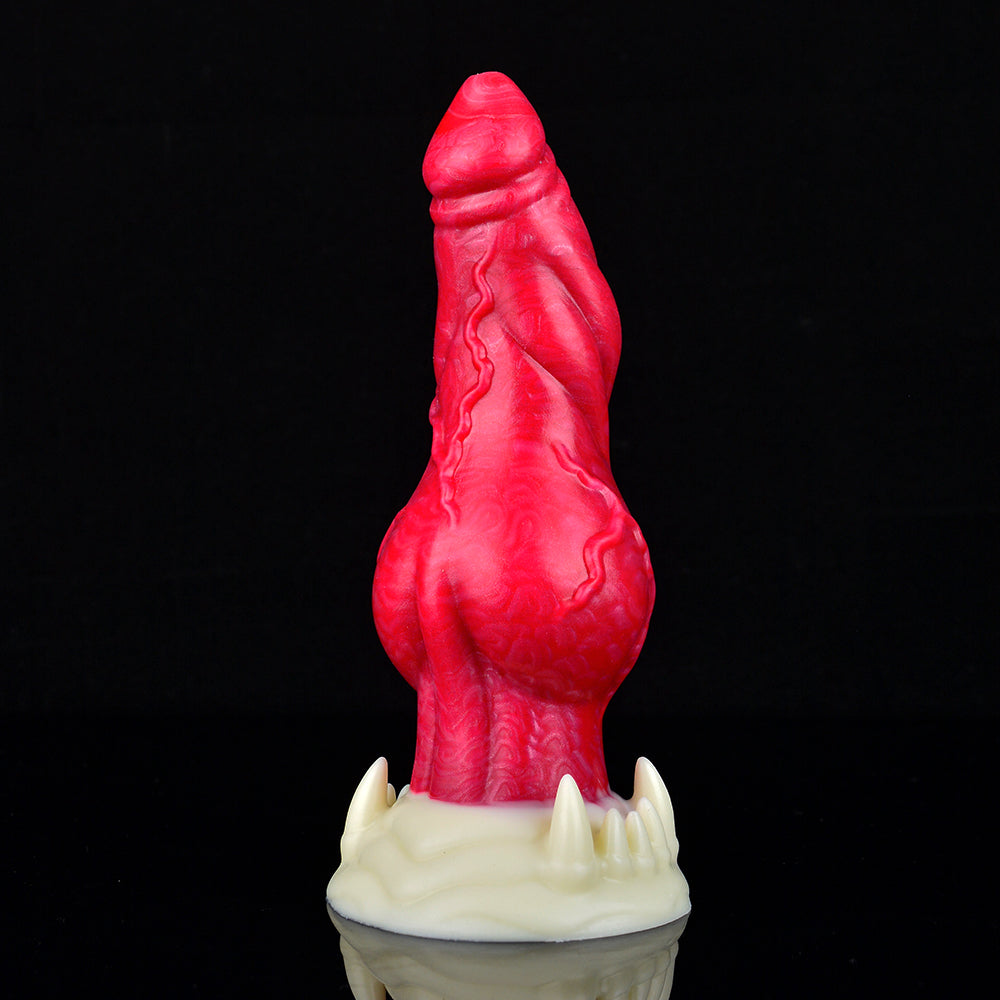 7 Inch Spiked Fantasy Silicone Dog Dildo