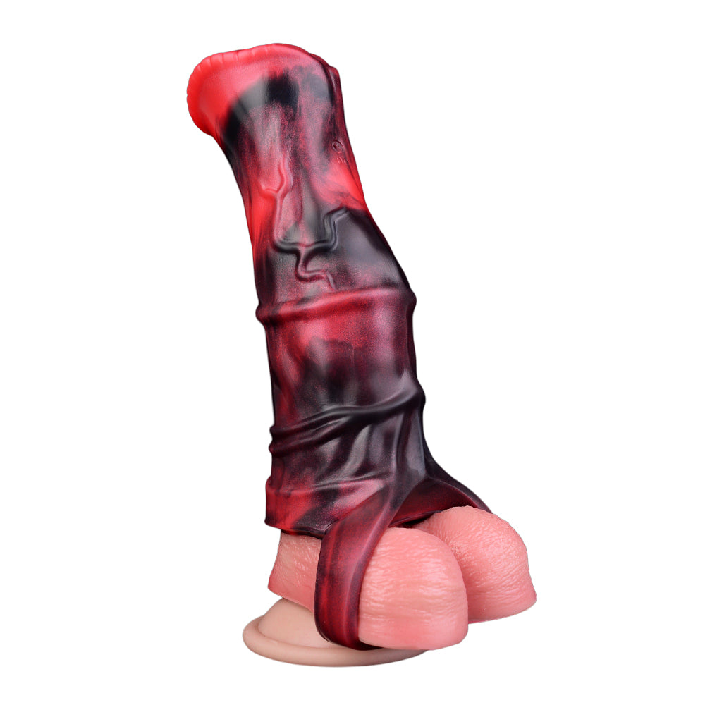 7 Inch Beastcore Vibrating Horse Cock Sleeve