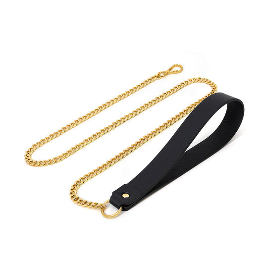 Custom Name Leather Adjustable BDSM Collar