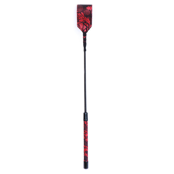 Red long pattern BDSM Panking Paddle