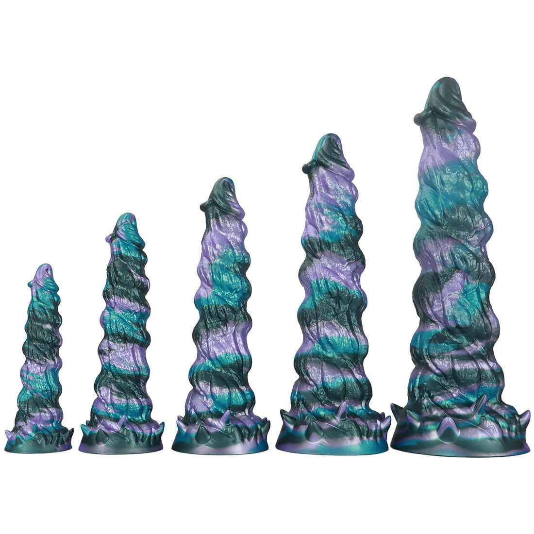 Fantasy Monster Textured Huge Butt Plug