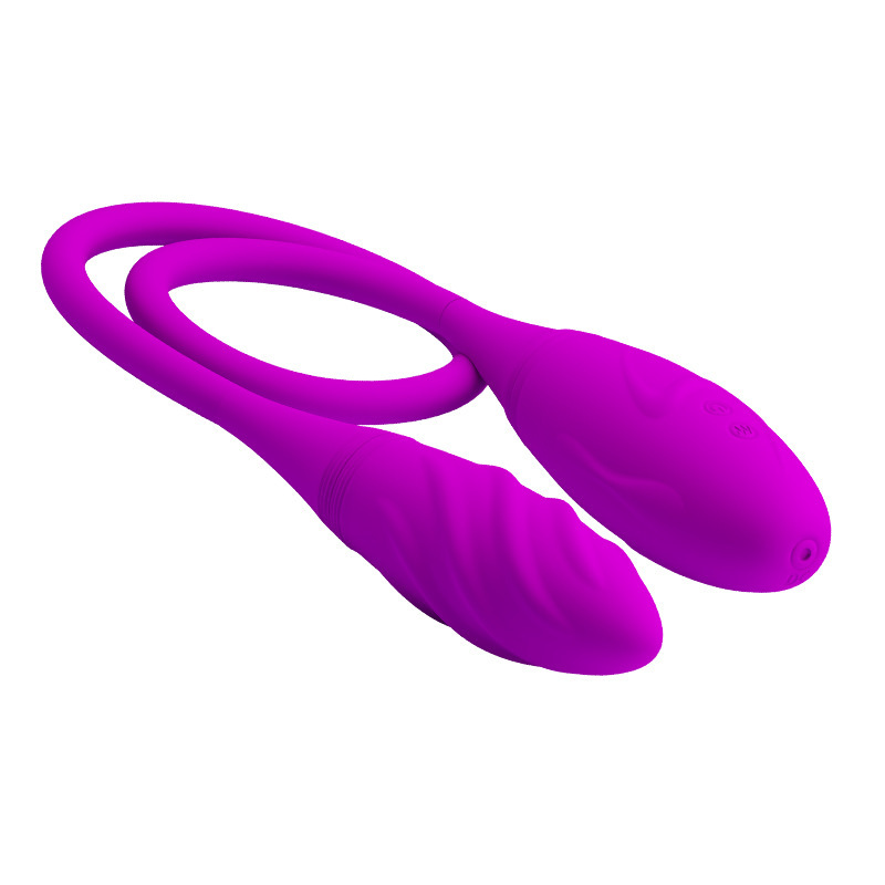 Purple Double G Spot Egg Silent Vibrator