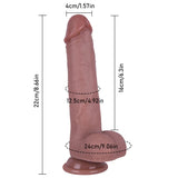 Charger l&#39;image dans la galerie, 5 Inch Girth Dildo Realistic Soft Silicone