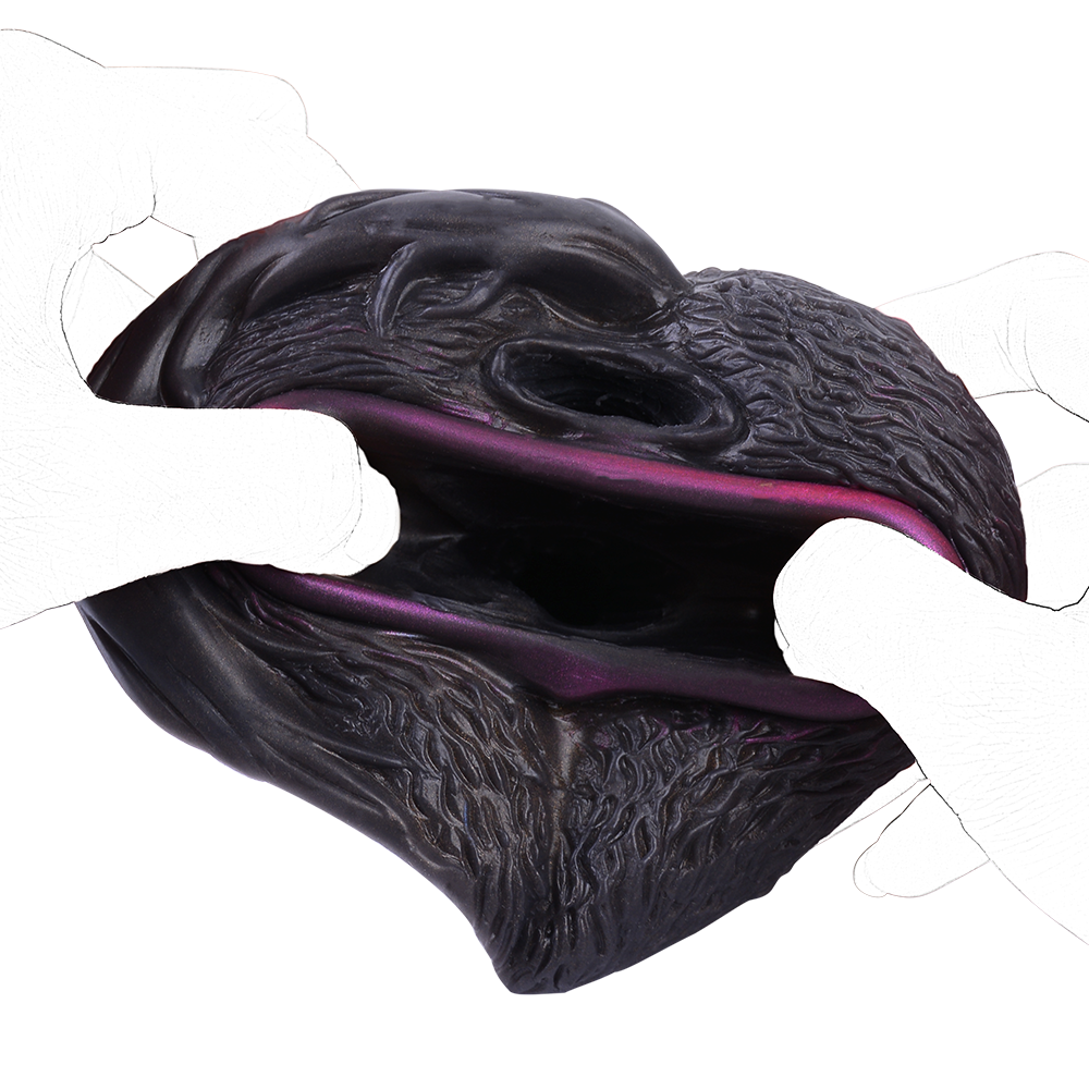 Animal Pocket Pussy Male Masturbator with Bullet Vibration