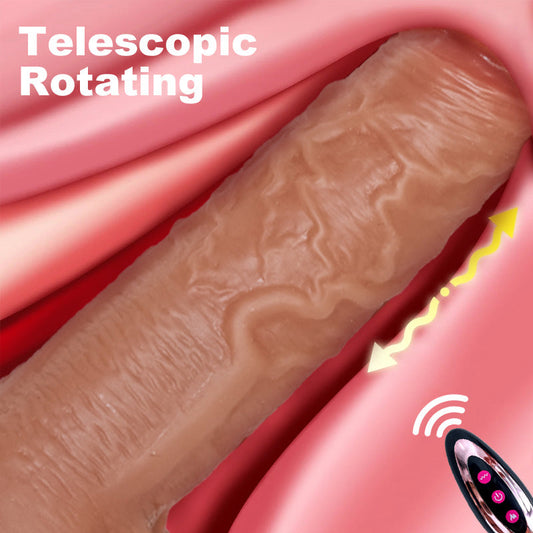 Heated Remote Control Dildo