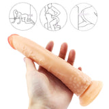 画像をギャラリー ビューアにロード 8 inch flesh-colored dildo