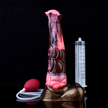 10 Inch Long Fantasy Horse Squirting Dildo