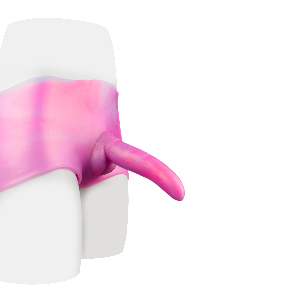 7 Inch Silicone Fantasy Smooth Dildo Pants