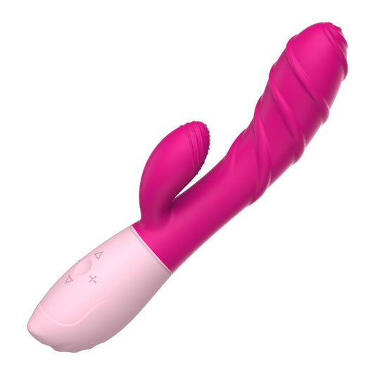 Rechargeable Personal Rabbit Vibrator Clit Stimulator Rose Red