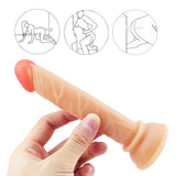 画像をギャラリー ビューアにロード 6 inch dildo Small flesh-colored