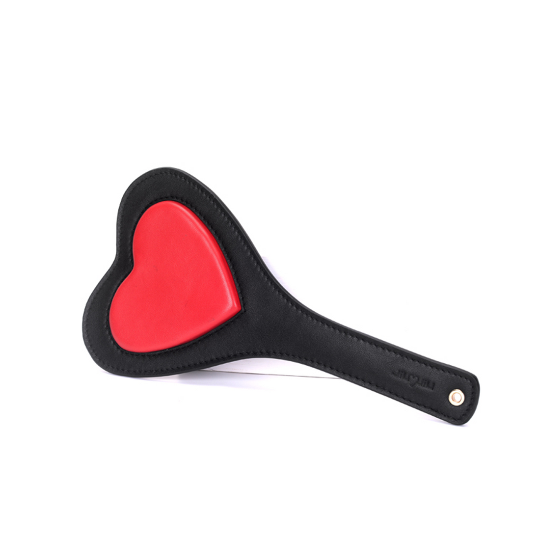 Heart Cowhide Leather Spanking Paddle BDSM Play